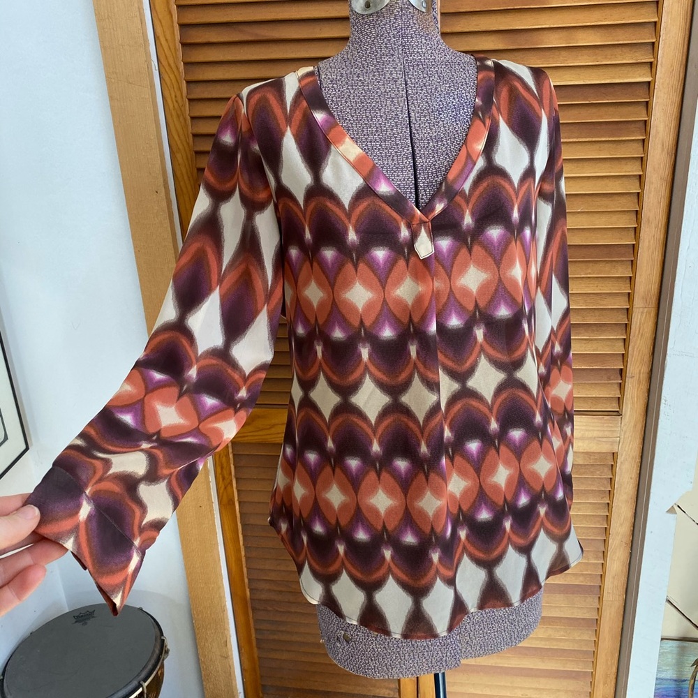 Gorgeous multi colored blouse by Ecru (S)